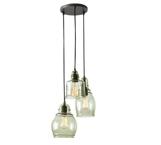 Paxton Gl 3 Light Pendant Pottery Barn Scroll To Previous Item