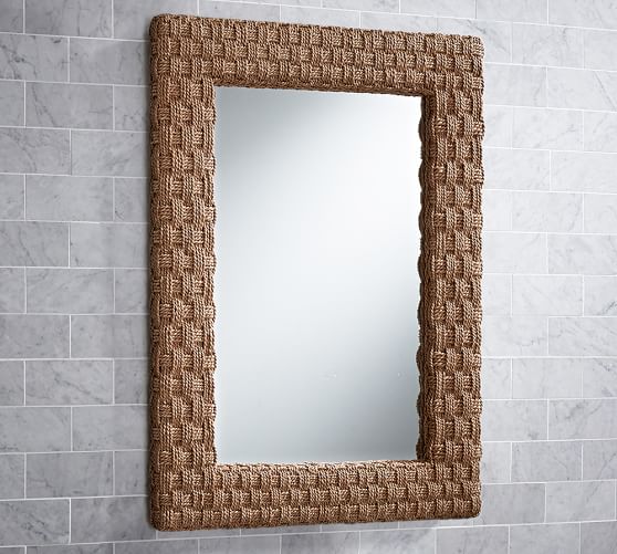Seagrass Mirror Pottery Barn