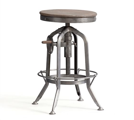 Pittsburgh Adjule Height Bar Stool Pottery Barn Scroll To Next Item