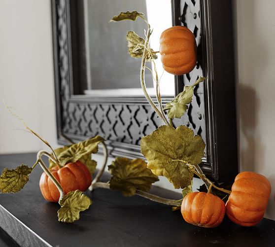 Faux Pumpkin Vine Branch Pottery Barn