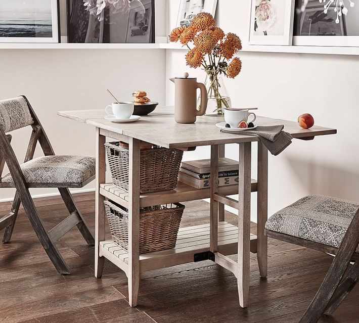 Small Space Dining Table With Storage Kitchen Design