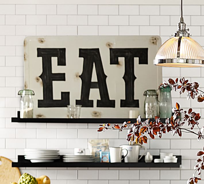 eat sign | pottery barn
