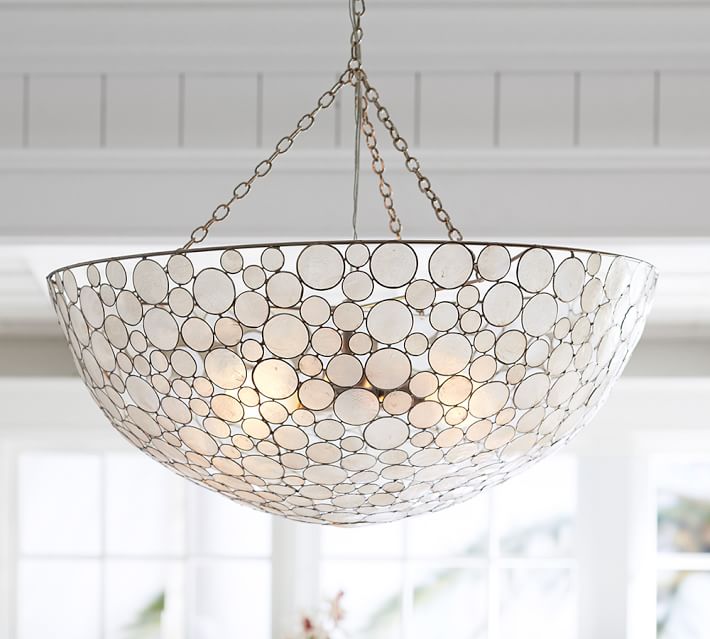 Marina Round Pendant Pottery Barn