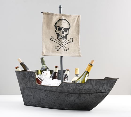 Pirate Ship Party Bucket Pottery Barn Pirate Ship Party Bucket