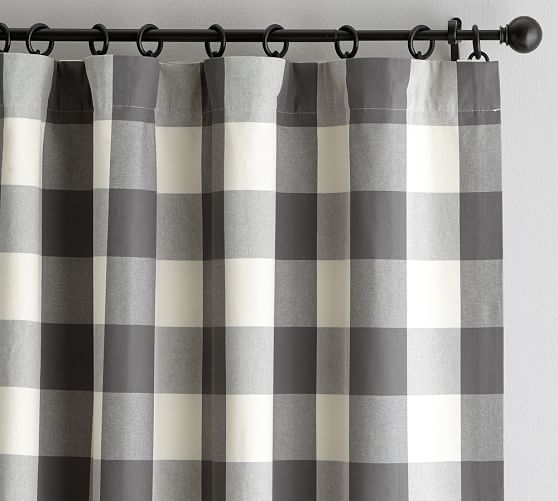 Buffalo Check Curtain Gray Pottery Barn Scroll To Previous Item
