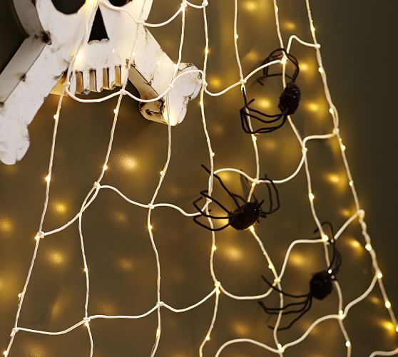 Spider Web String Lights Pottery Barn Spider Web String Lights