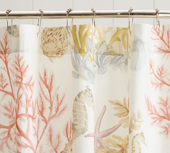 Atlantic Shower Curtain Pottery Barn Atlantic Shower Curtain