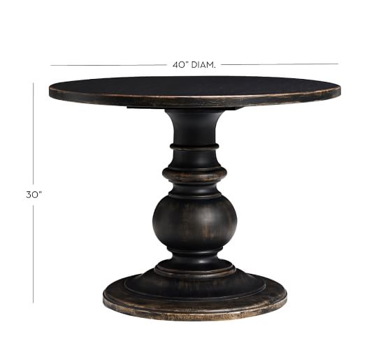 Dawson Pedestal End Table Pottery Barn