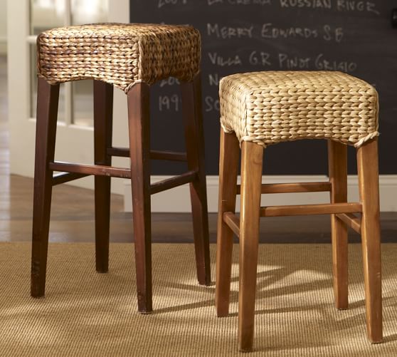 Seagr Backless Bar Stool Pottery Barn Seagr Backless Bar Stool