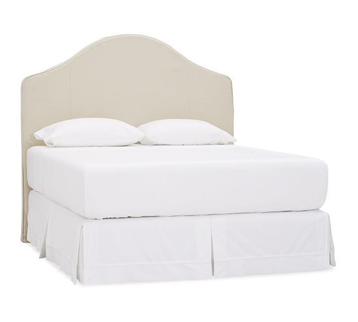 Riley Slipcovered Headboard Pottery Barn