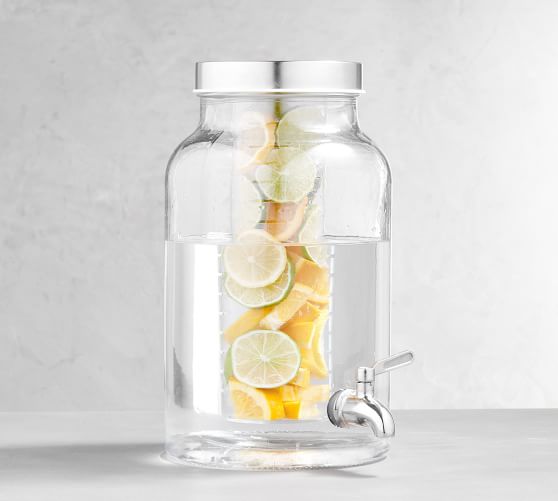 infuser drink dispenser pottery