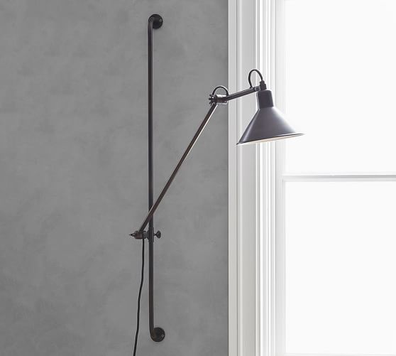 Leighton Adjule Wall Sconce Pottery Barn Leighton Adjule Wall Sconce