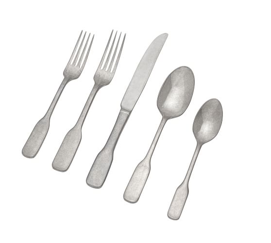Ashton Tumbled Flatware 20 piece set
