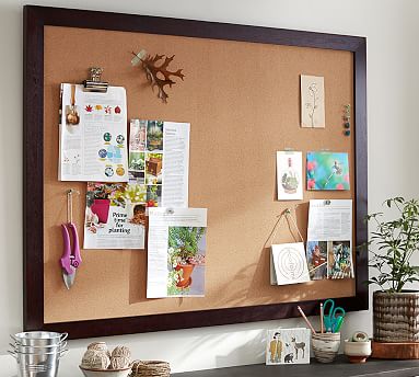 Framed Corkboard Pottery Barn