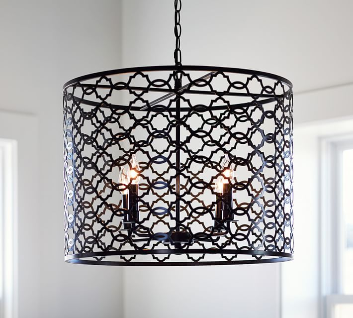 Delphine Trellis Pendant Pottery Barn