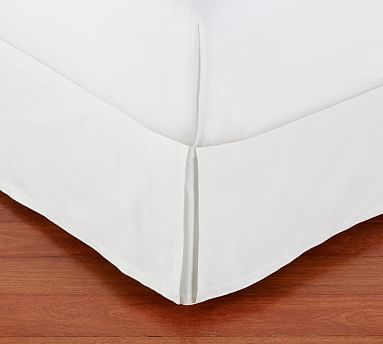 Pb Basic Pleated Bed Skirt Pottery Barn