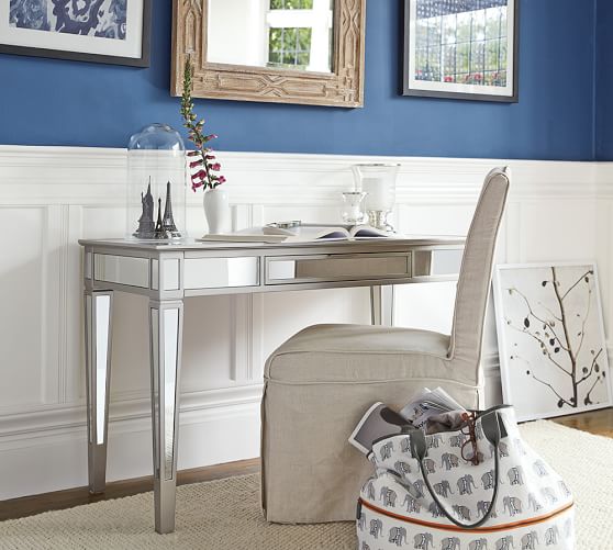 Park Mirrored Desk Pottery Barn Scroll To Next Item