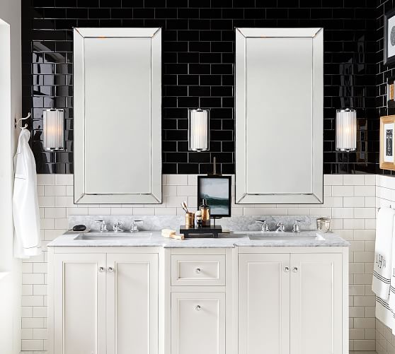 Astor Beveled Mirror Pottery Barn