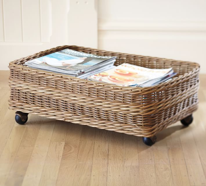 Jacquelyne Underbed Basket Pottery Barn