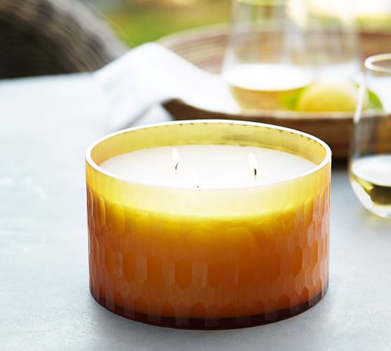 Oversized Orange Citronella Scented Candle Pot Pottery Barn Oversized Orange Citronella Scented Candle Pot