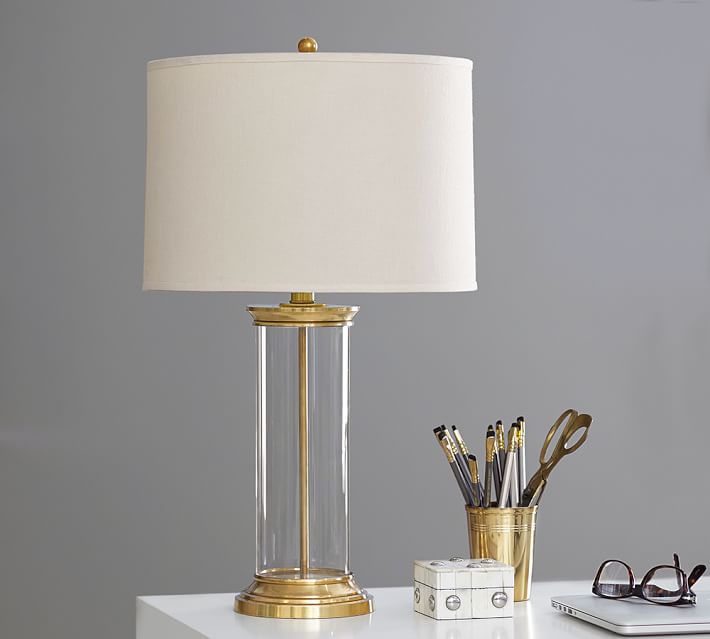 Hurricane Brass Lamp Base Pottery Barn
