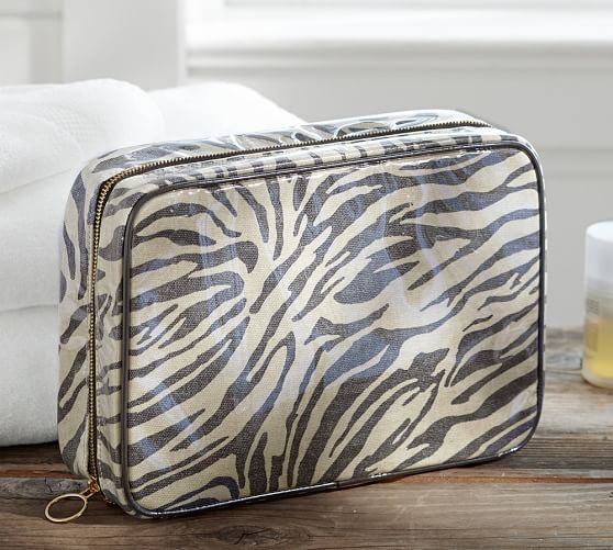 Zebra Ultimate Cosmetic Bag | Pottery Barn