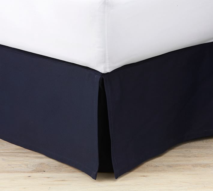Pb Basic Pleated Bed Skirt Pottery Barn