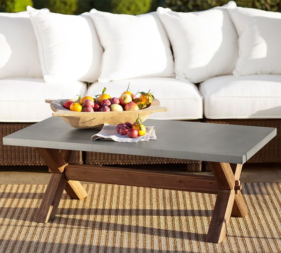 Abbott Rectangular Coffee Table Pottery Barn Abbott Rectangular Coffee Table