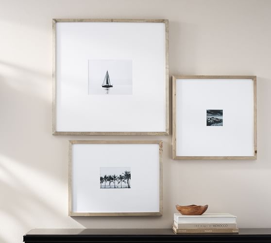 Wood Gallery Oversized Mat Frames Pottery Barn Alternate View