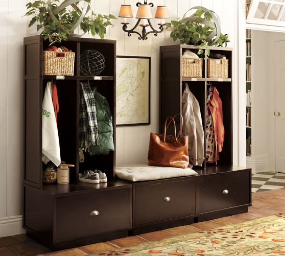 Brady 2Piece Open Entryway System Pottery Barn