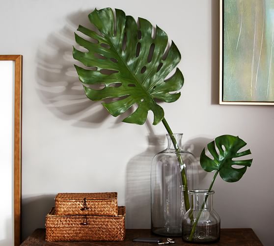 Faux Broad Leaf Palms Pottery Barn Faux Broad Leaf Palms