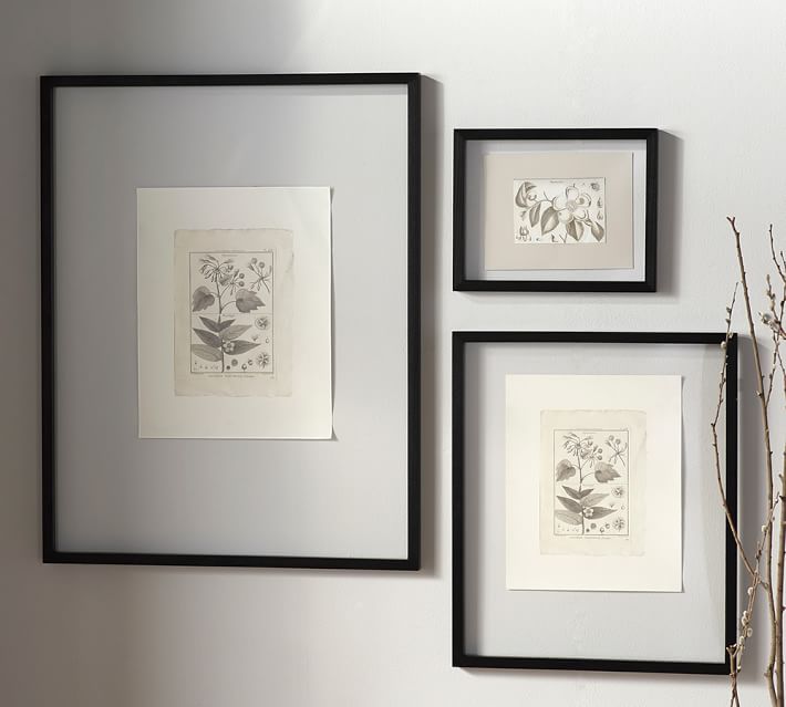 floating wood gallery frames