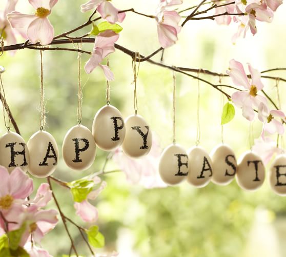 happy easter vase filler