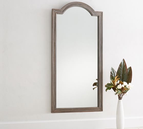 Grey Wash Full Length Mirror Pottery Barn Grey Wash Full Length Mirror