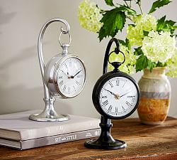 Wall Clocks Decorative Table Pottery Barn Pendant Clock