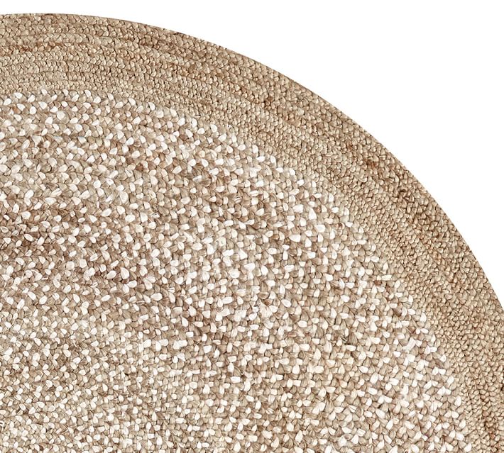 Round Jute Rug Natural Pottery Barn