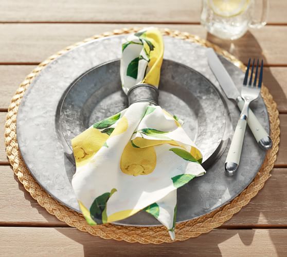 Braided Woven Placemat, Set of 4 Pottery Barn