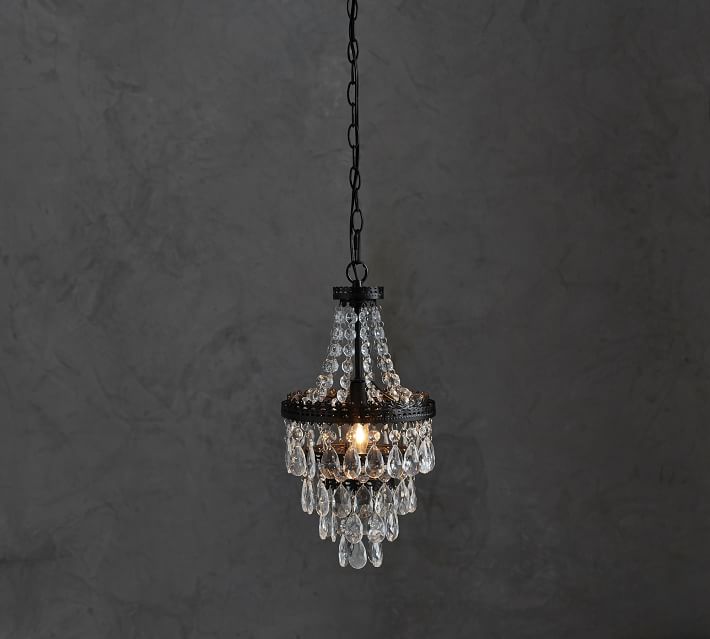 Heidi Mini Fringe Chandelier Pottery Barn