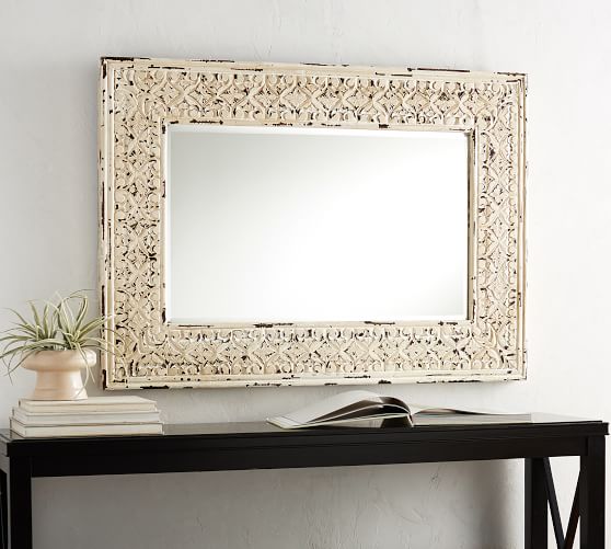tehama wood wall mirror