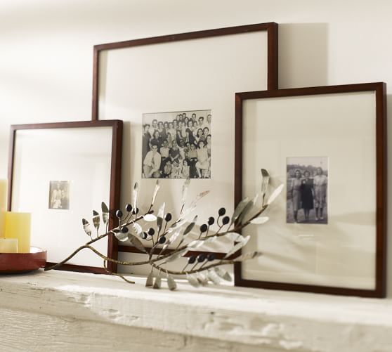 Wood Gallery Oversized Mat Frames Pottery Barn Scroll To Next Item