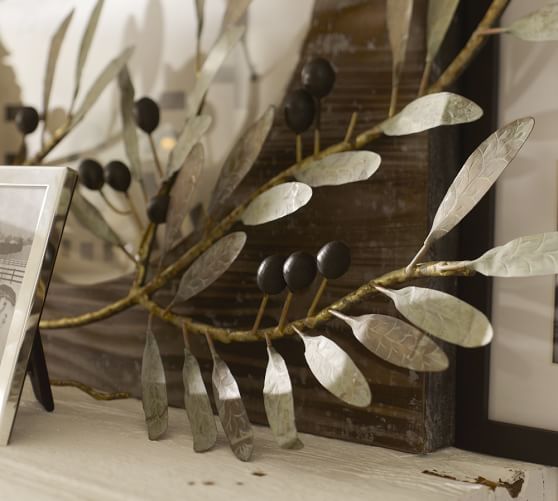 Metal Olive Branch Wall Art Pottery Barn Metal Olive Branch Wall Art Saved View Larger Roll Over Image To Zoom In Room Detailed Alternate