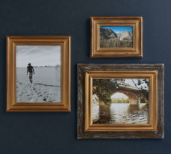 Richmond Gold Wood Frame Pottery Barn