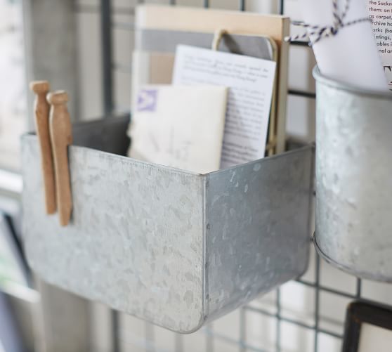 Antique Zinc AllInOne Organizer Pottery Barn