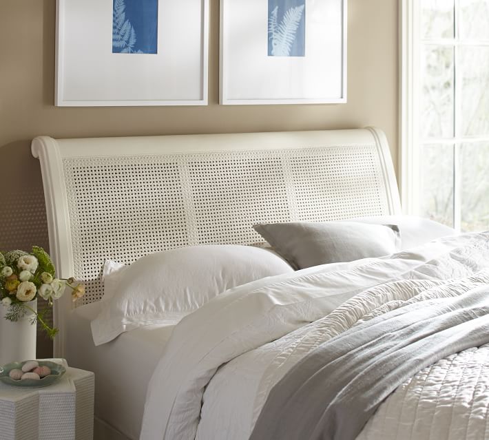 Ina Cane Headboard Pottery Barn