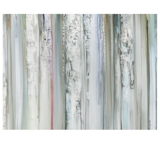 mist oversized canvas wall