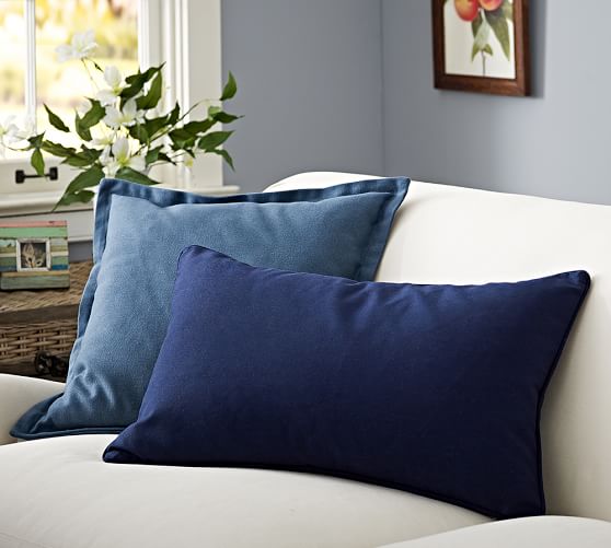 Custom Upholstery Fabric Pillow Covers Pottery Barn