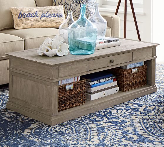 Livingston Coffee Table Pottery Barn Livingston Coffee Table