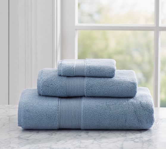 Pb Clic Bath Towel Light Blue Pottery Barn Pb Clic Bath Towel Light Blue
