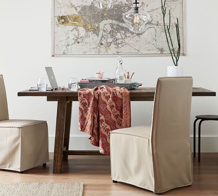 Bartol Reclaimed Pine Dining Table Pottery Barn