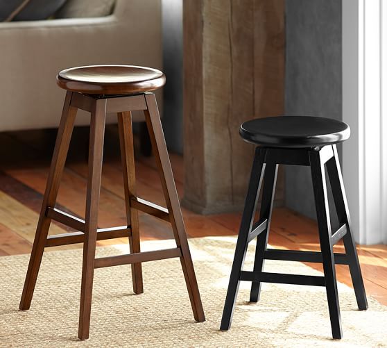 Marcell Swivel Bar Stool Pottery Barn Marcell Swivel Bar Stool
